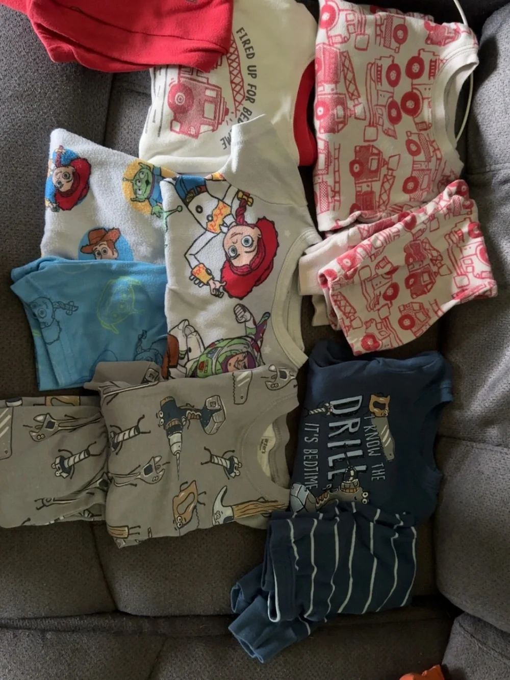 Toy Story Kids Pajama Lot - Jessie & Friends Prints
